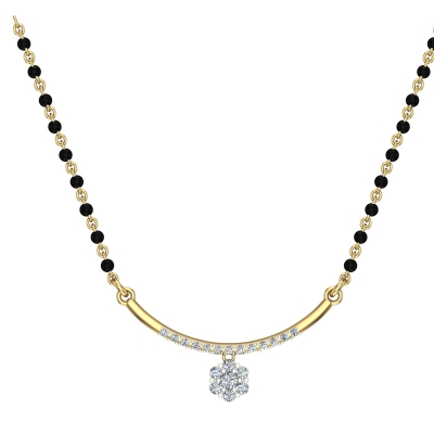 Adah Diamond Mangalsutra