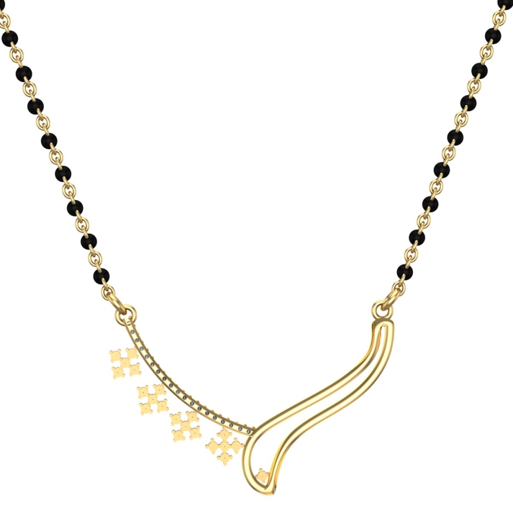 Ditya Diamond Mangalsutra