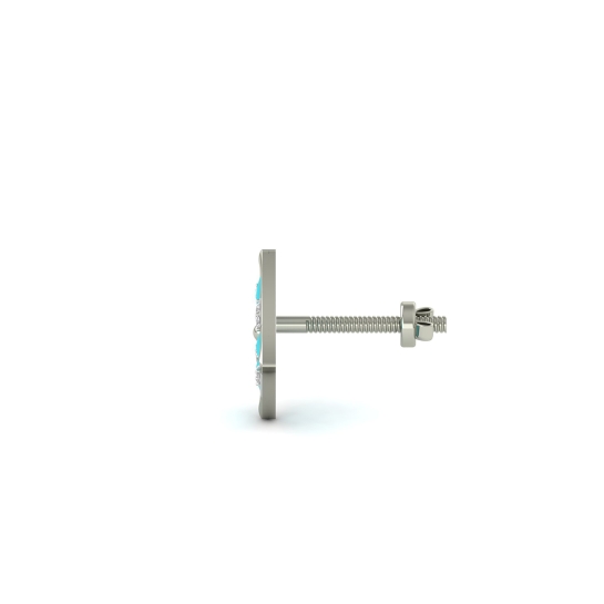 Aarika Turquoise Star Earrings