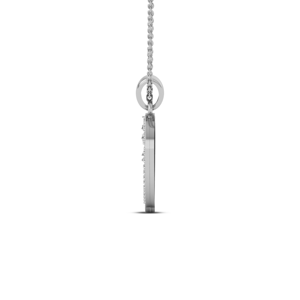 Aarohi Floral Diamond Pendant
