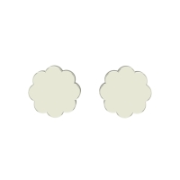 Aayushi White Gold Stud Earrings Design for daily use Aayushi White Gold Stud Earrings Design for daily use