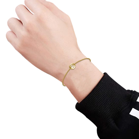 Alysha Om Chain Bracelet