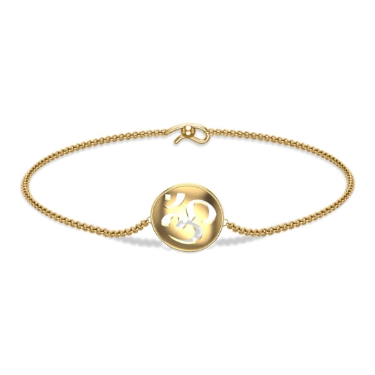 Alysha Om Chain Bracelet