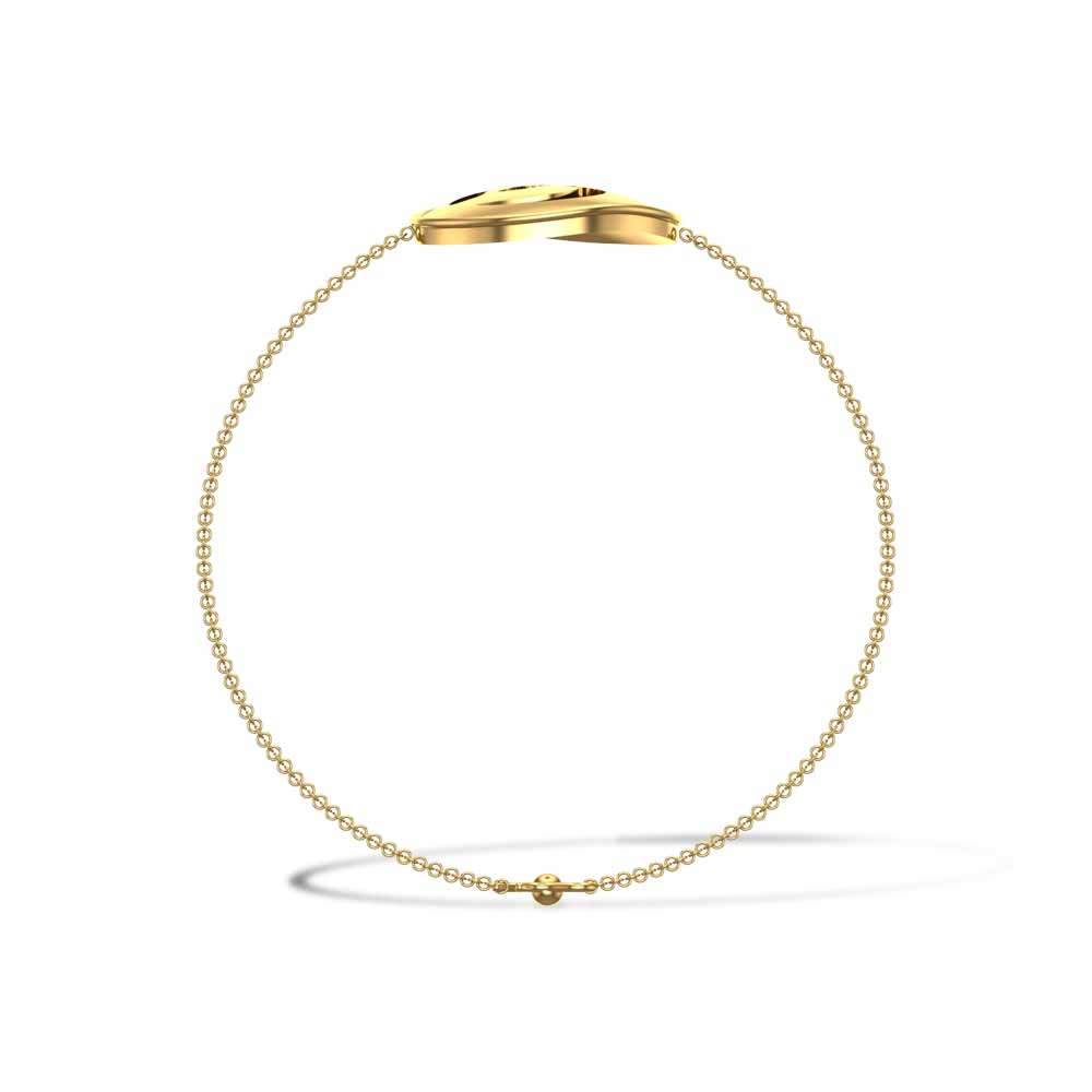 Alysha Om Chain Bracelet