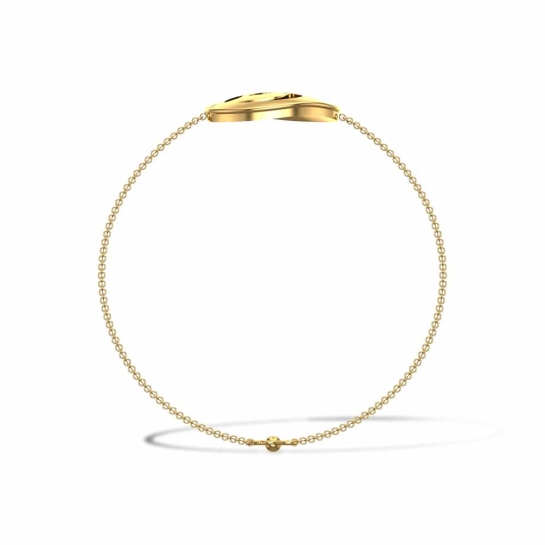 Alysha Om Chain Bracelet