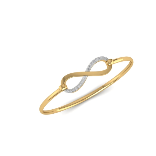 Ananta Diamond Loop Bangle 