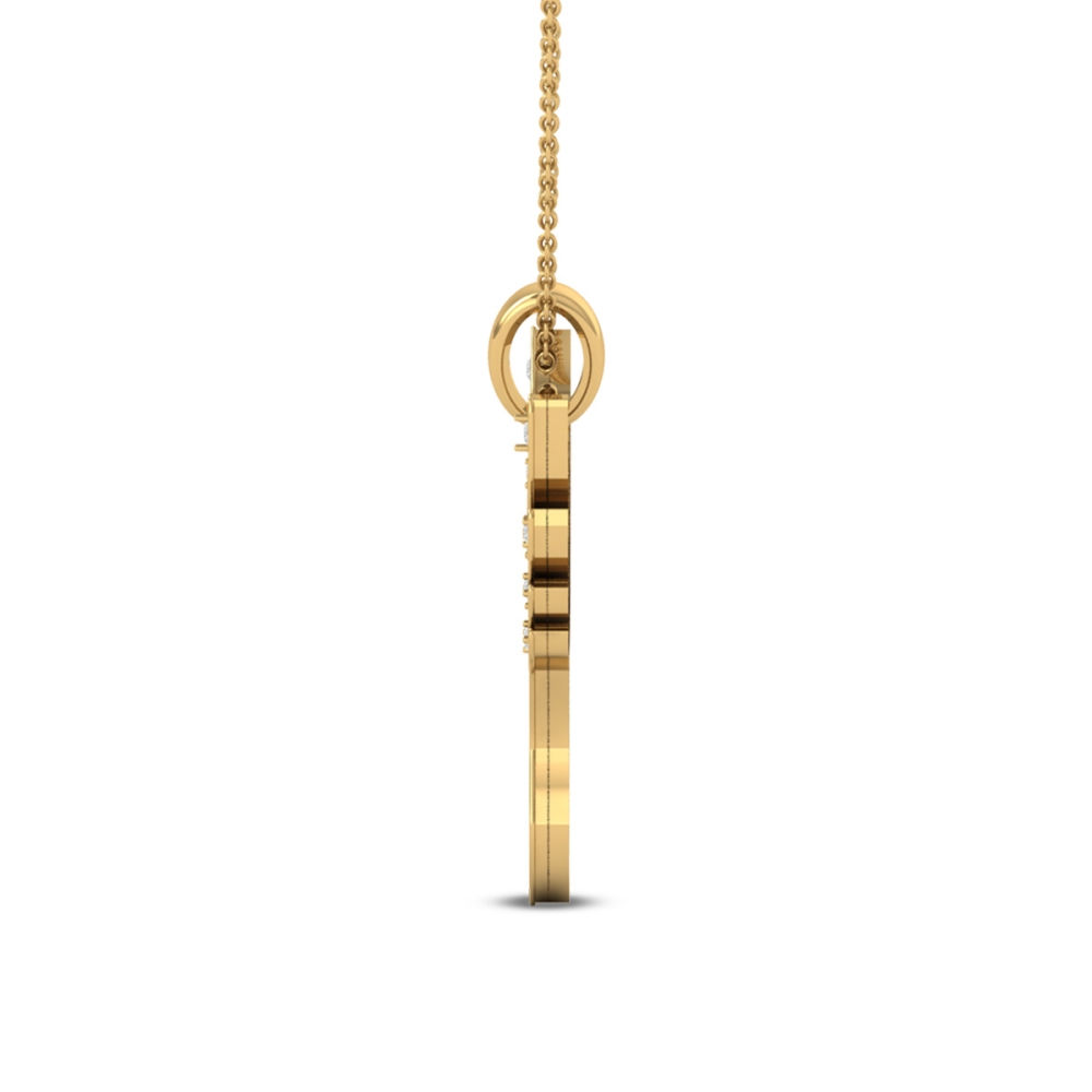 Angel Wings Diamond Pendant
