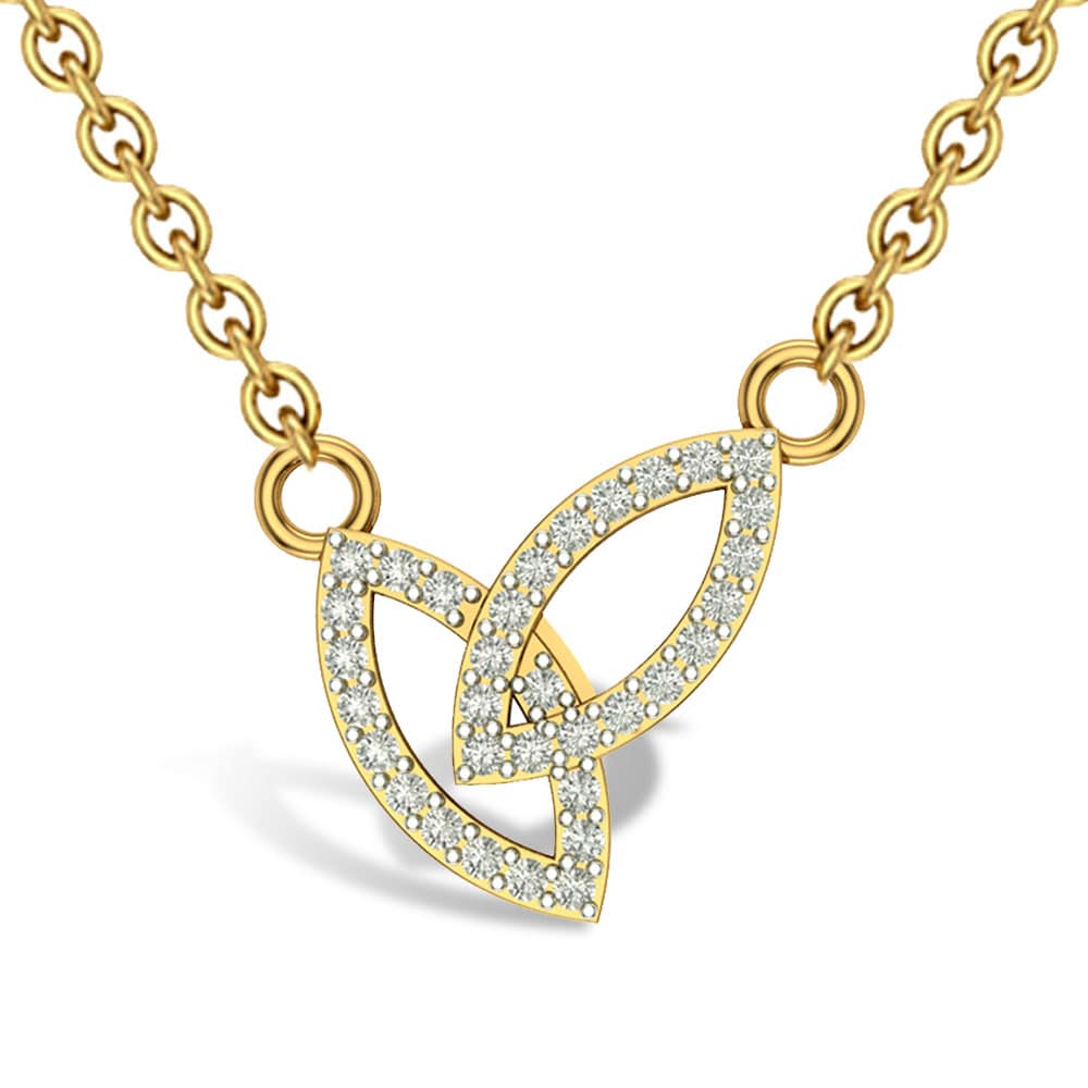 Anshu 18kt Gold and Diamond Pendant