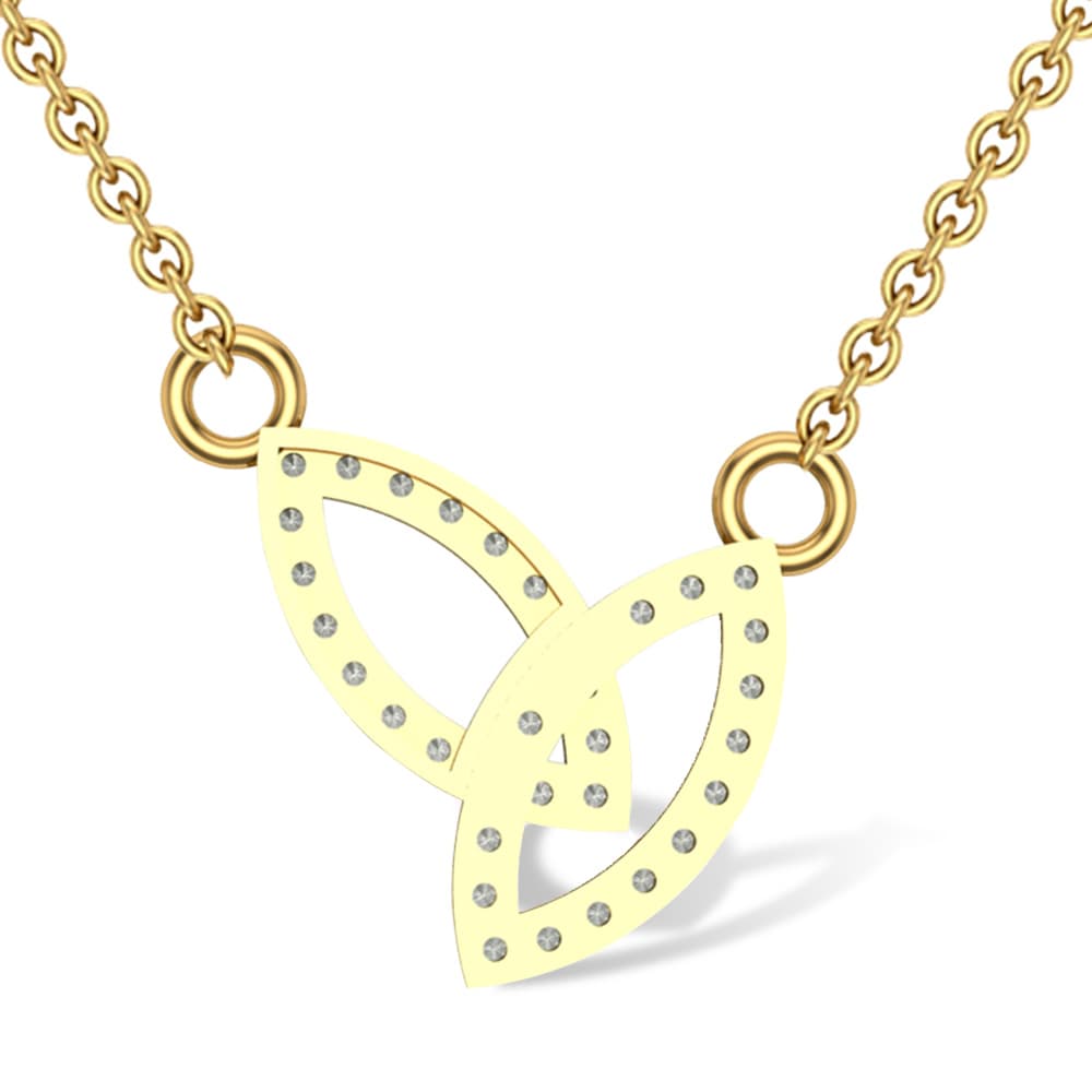 Anshu 18kt Gold and Diamond Pendant