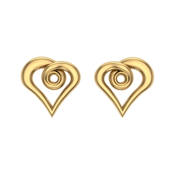 Aria Gold Studs Earr&hellip;