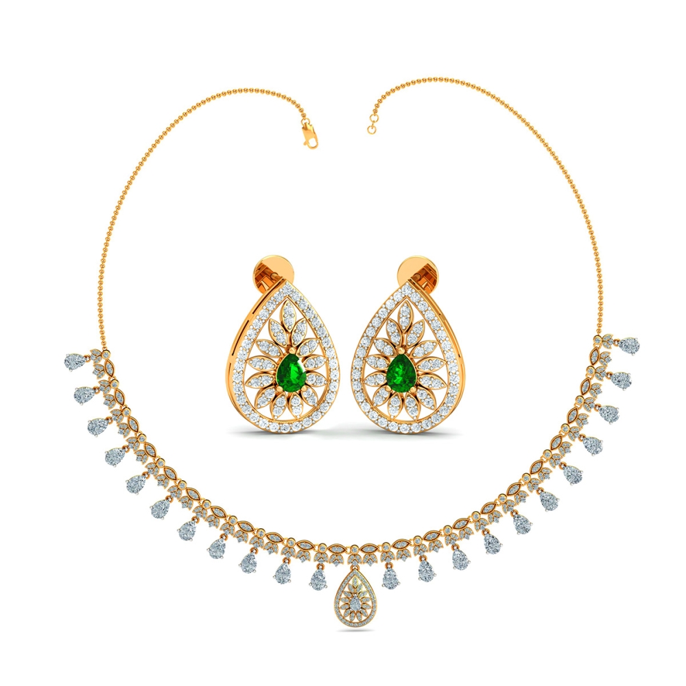 Pushpa Golden Om coin Pendant
