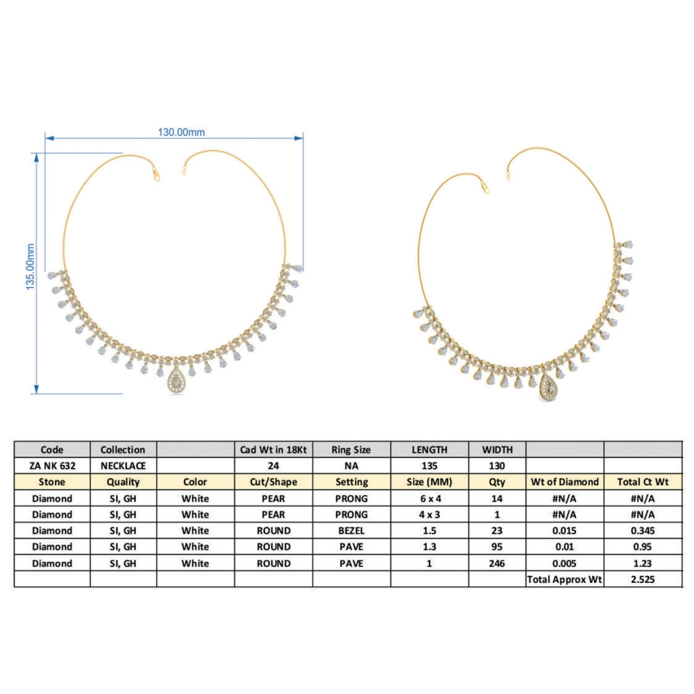 18k/14k Simulated Diamond Heart Pendant for Women 
