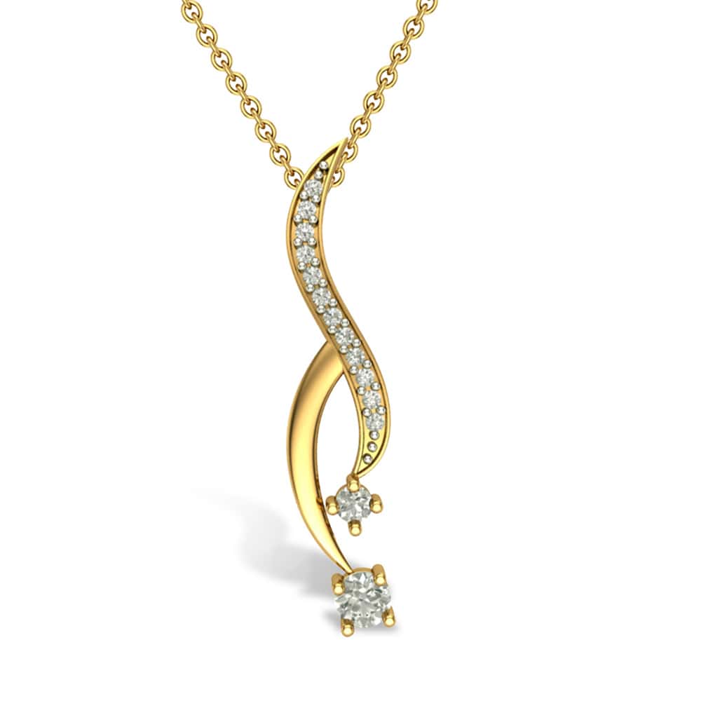 Sloan 18kt Gold and Diamond Pendant 