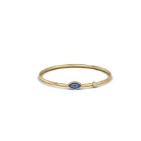 Aureva Blue Evil Eye Bangle Aureva Blue Evil Eye Bangle