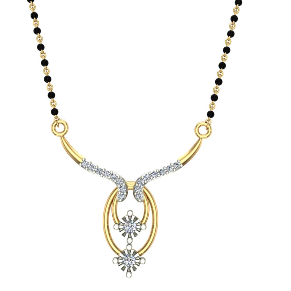 Perle Diamond Mangalsutra