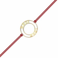 Best Bhai Initial Thread Rakhi Best Bhai Initial Thread Rakhi