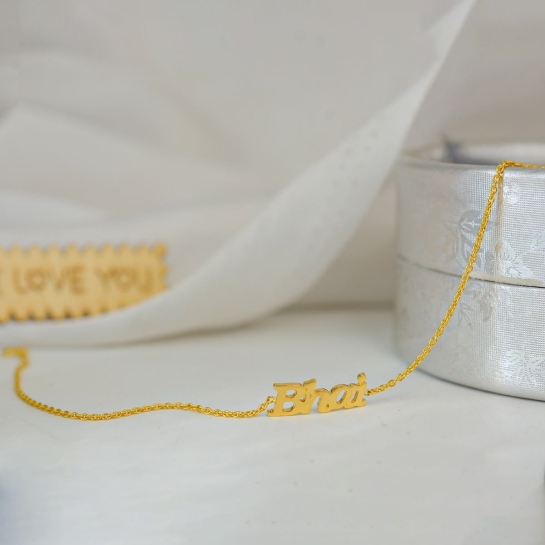 Bhai Initial Chain Rakhi