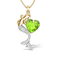 Blessing Mermaid Diamond Pendant Blessing Mermaid Diamond Pendant