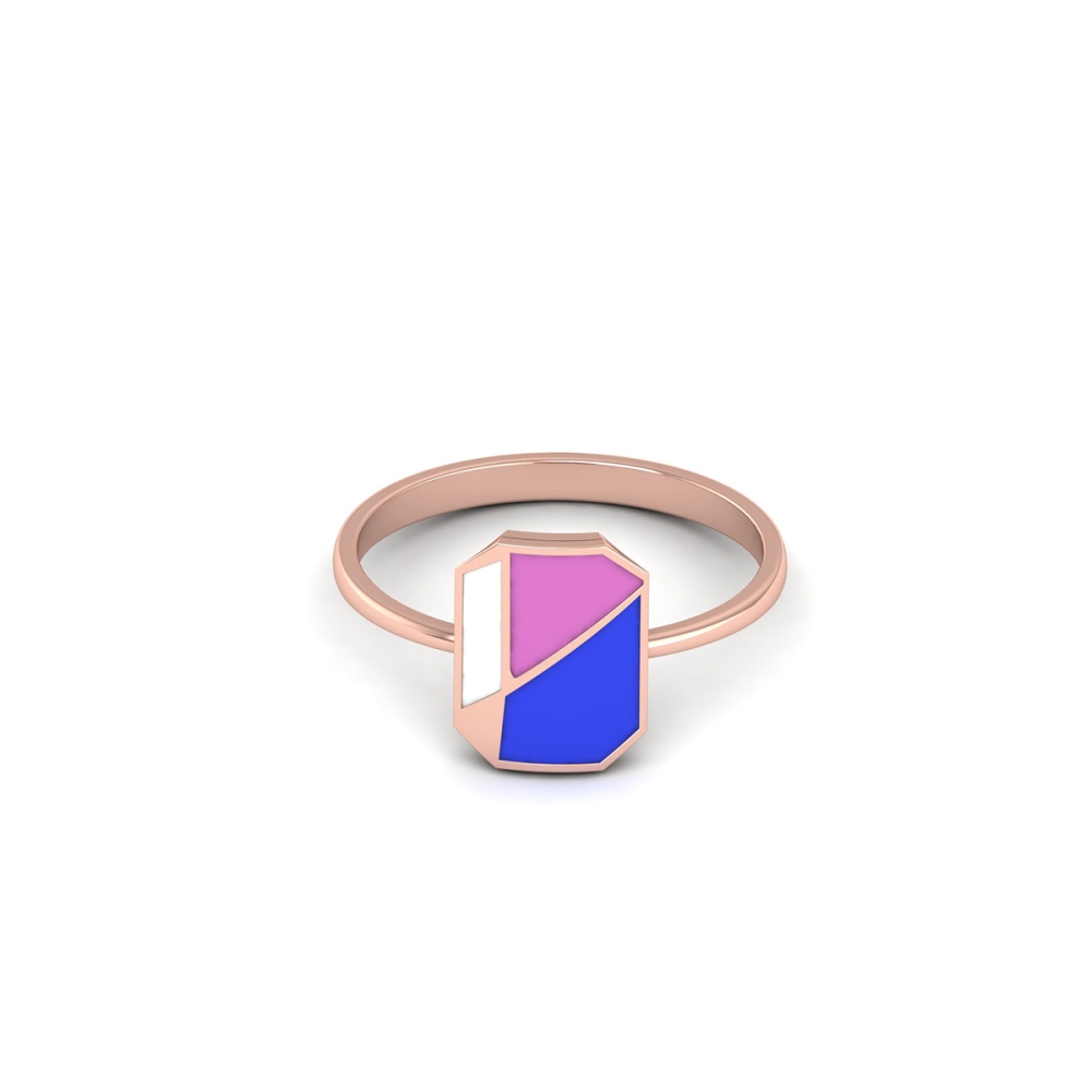 Blue Bliss Statement ring
