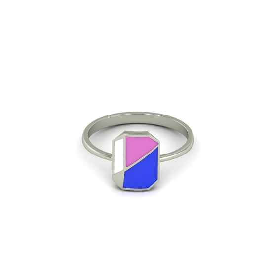 Blue Bliss Statement ring