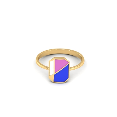 Blue Bliss Statement ring