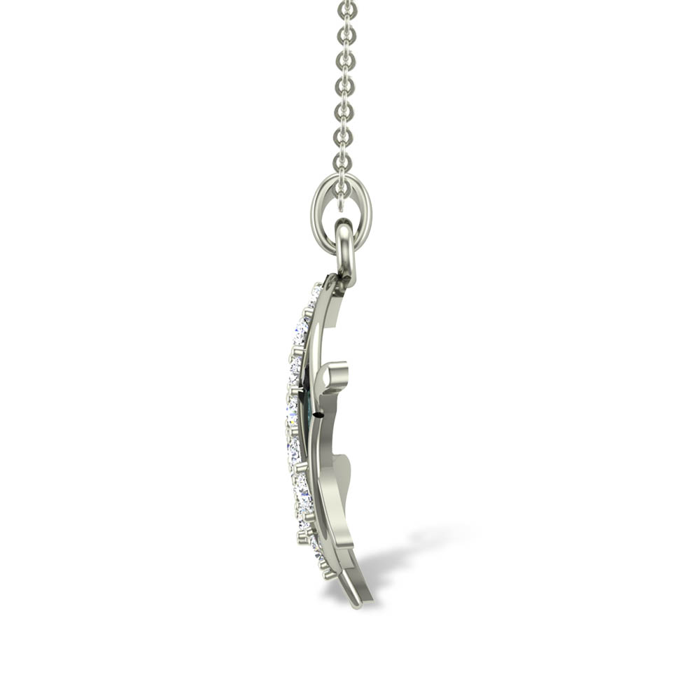 Wylie Fish Diamond Pendant