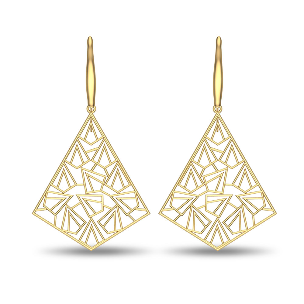 Zariyah Gold Earrings