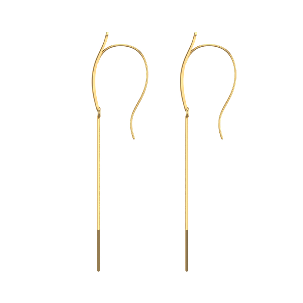 Celine Gold Earrings Design for daily use 