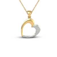 Classic Heart Diamond Pendant