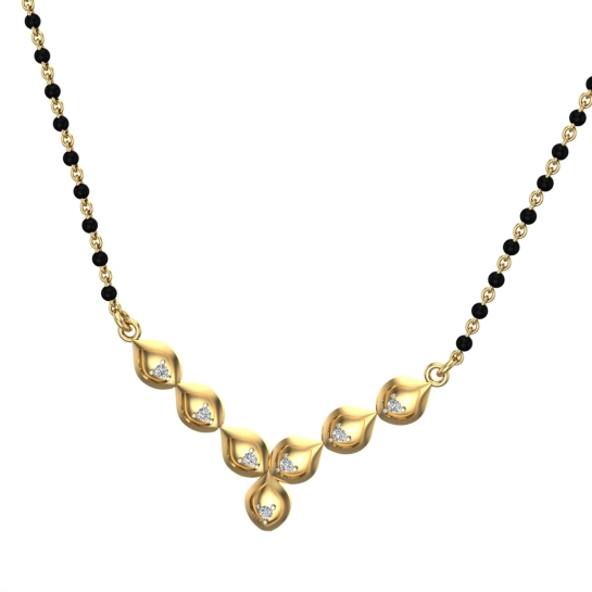 Elsa Diamond Mangalsutra