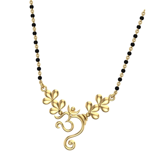 Fia Mangalsutra Designs in Gold