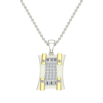 Gray Diamond Pendant&hellip;