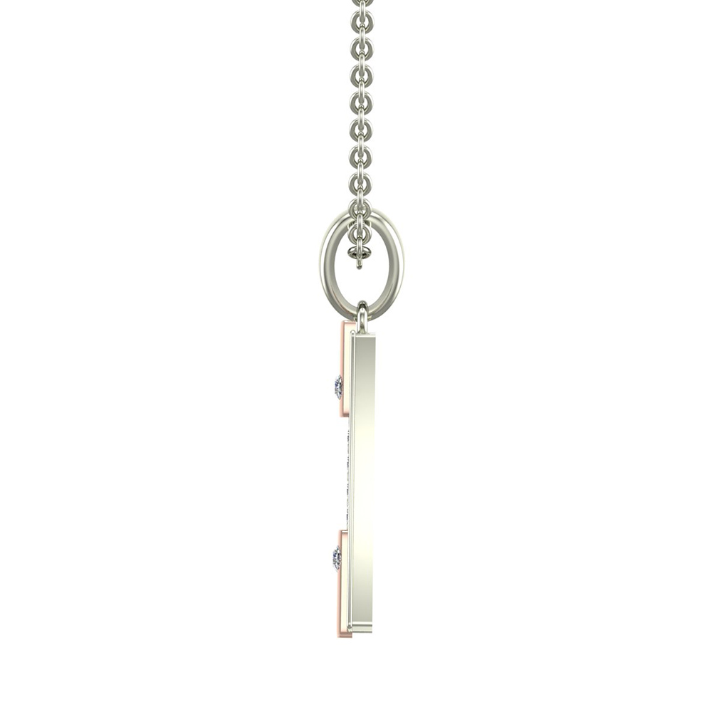 Gray Diamond Pendant