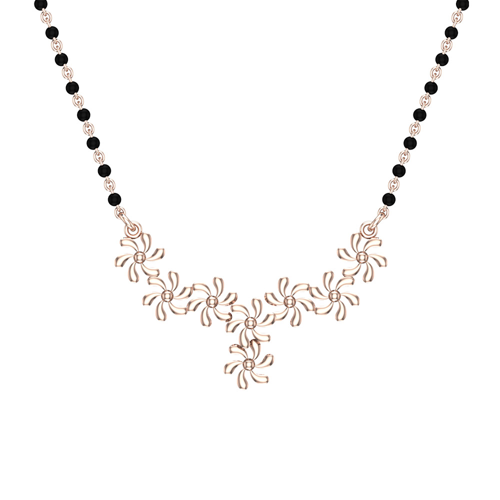 Anisa Mangalsutra Designs in Gold