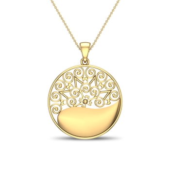 Hayden Gold Pendant &hellip;