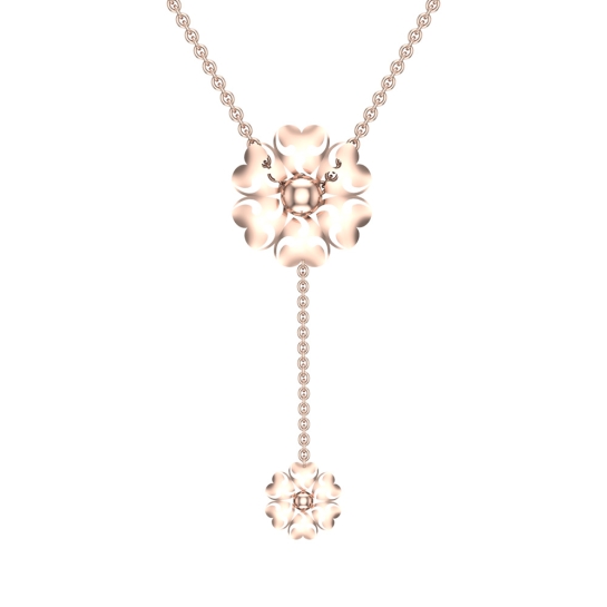 ILA Gold Pendant Designs For Female