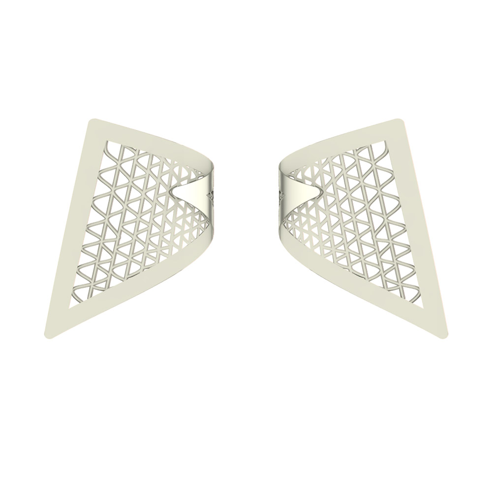Lara Gold Earrings Design for daily use 