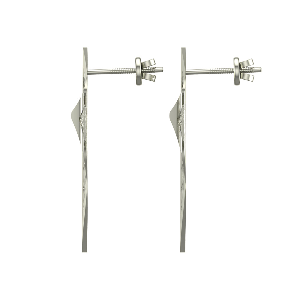 Lara Gold Earrings Design for daily use 