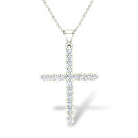 Ivory Jesus Diamond Pendant Ivory Jesus Diamond Pendant