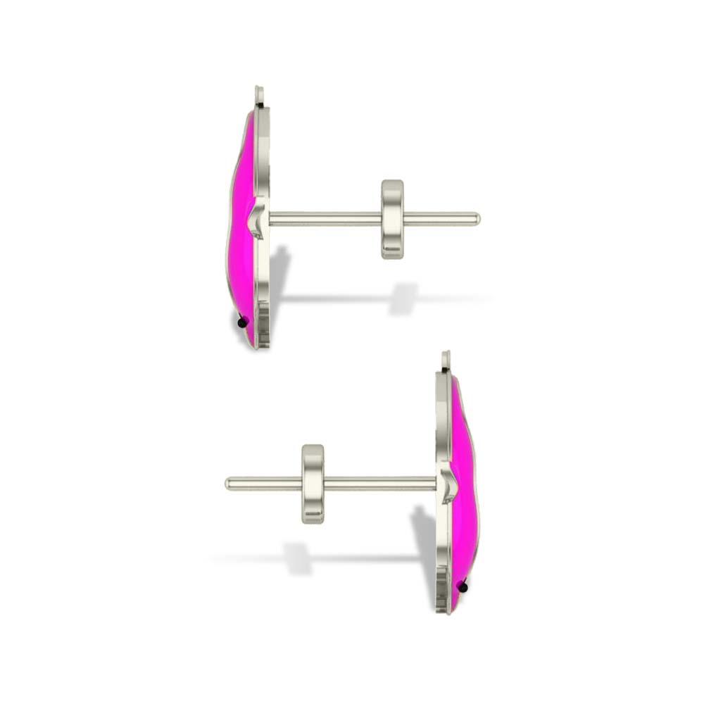 Arley Dolphin Gold Studs Earrings for daily use 