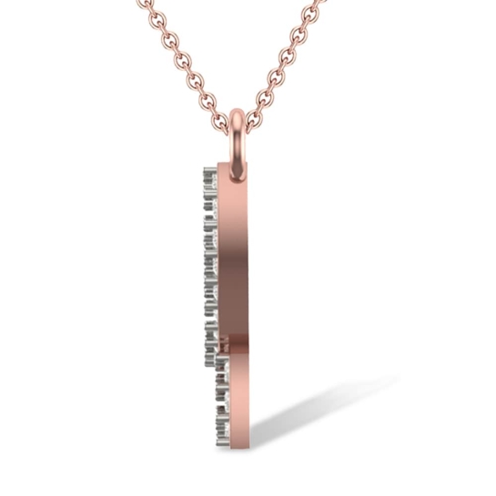 Anshu 18kt Gold and Diamond Pendant