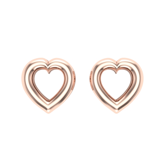 Kanika Gold Stud Earrings Design for daily use 