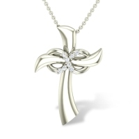 Kaylie Jesus Diamond Pendant Kaylie Jesus Diamond Pendant
