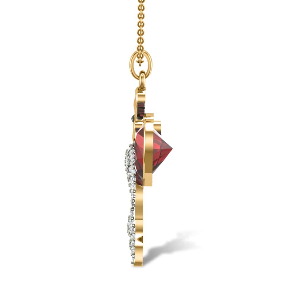 Mermaid Diamond Pendant 