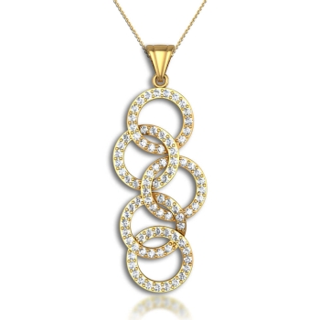 Loop Diamond Pendant&hellip;