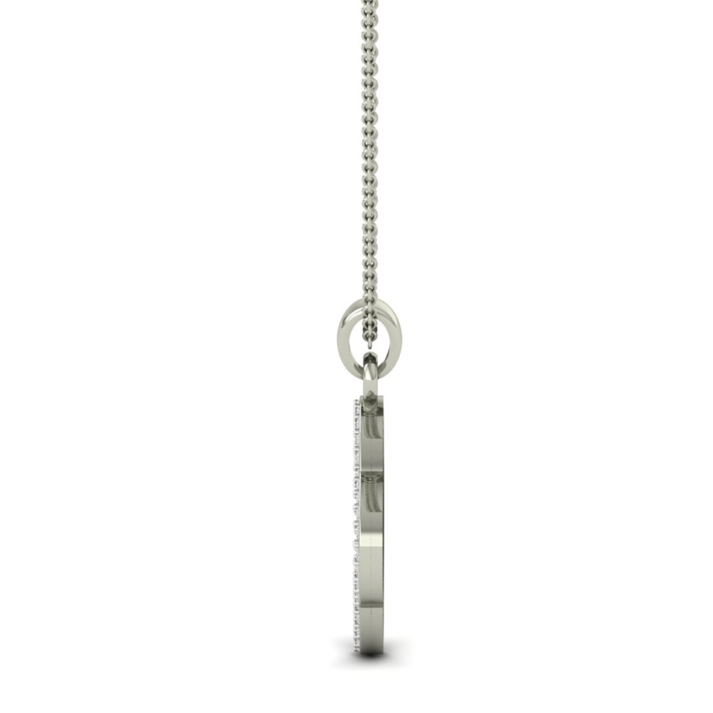 Lumière Clover Diamond Pendant