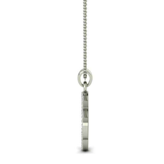 Lumière Clover Diamond Pendant
