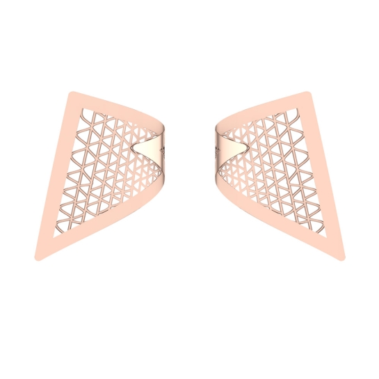 Lara Gold Earrings Design for daily use 