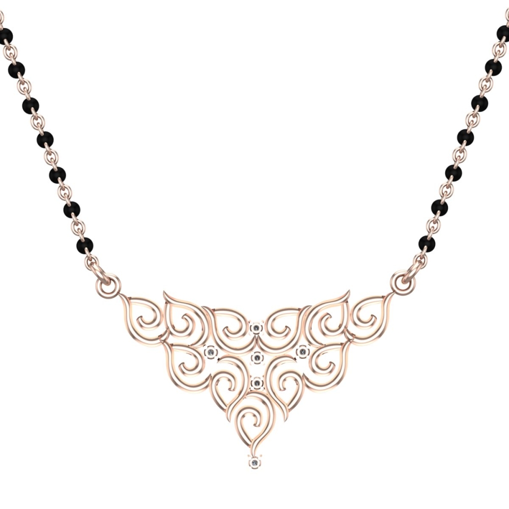 Aurora Diamond Mangalsutra
