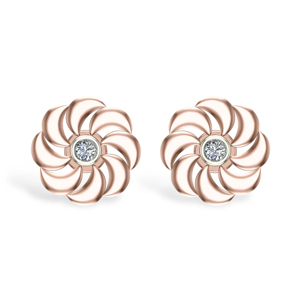 Mary Diamond Studs